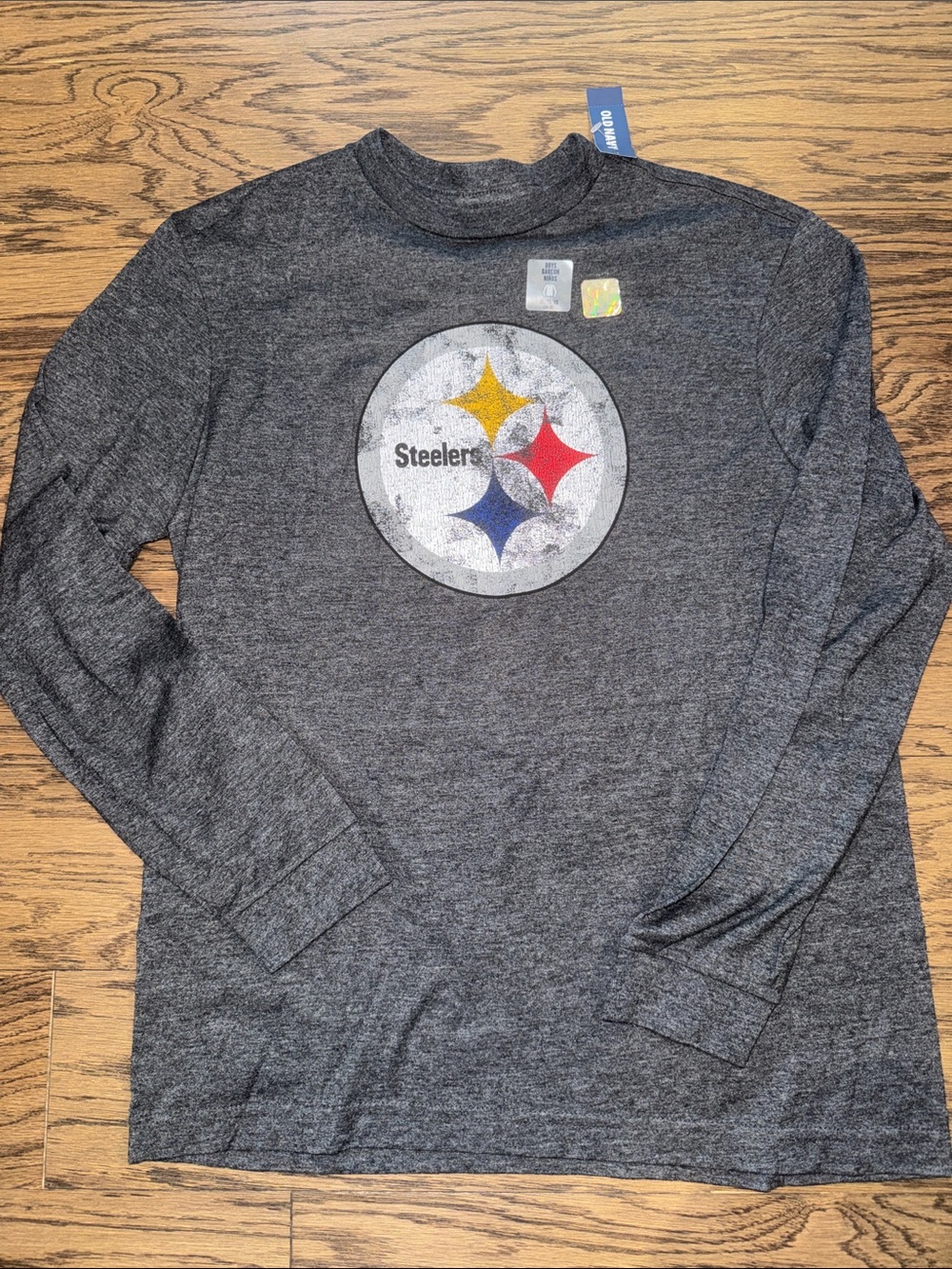 Steelers long sleeve boys shirt
